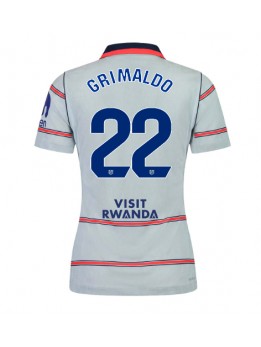 Ženski Nogometna dresi replika Atletico Madrid Alejandro Grimaldo #22 Tretji 2026-27 Kratek rokav Ženski Nogometna dresi replika Atletico Madrid Alejandro Grimaldo #22 Tretji 2026-27 Kratek rokav